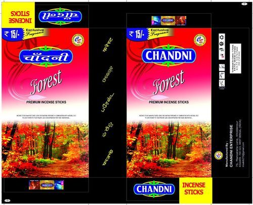 Chandni Forest Incense Sitcks Age Group: Adults