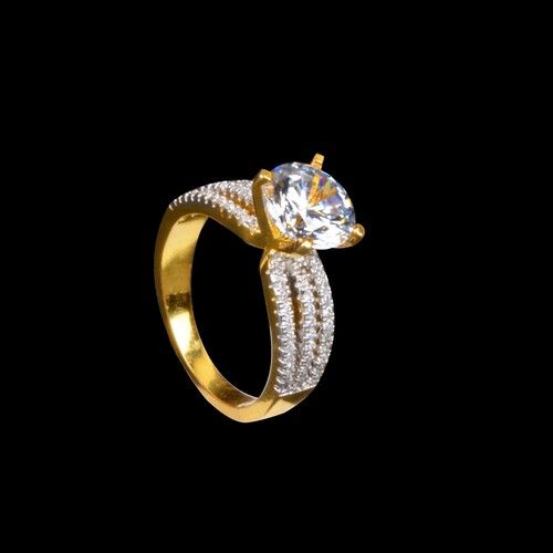 Victorian Solitaire Ring