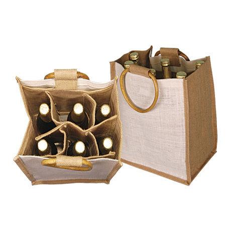 Jute Wine Bags