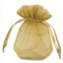 Silk Material Organza Bags