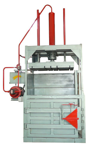 Vertical Baler - Q235 Steel, 800x400x600mm | Heavy Duty Design, Minimal Space Occupation, Easy Operation, Safety Interlocking