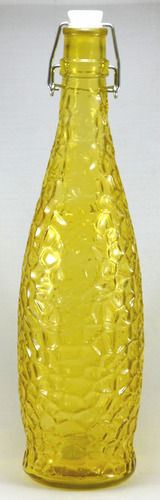 Yellow Colour Therapy Glass Bottle