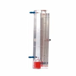 Acrylic Body Single Limb Manometer - 0-100 psi Pressure Range, Â±0.5% Accuracy, 1/4 inch NPT Connection, Factory Calibrated