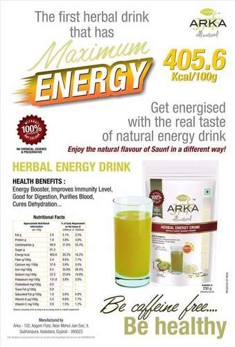 Herbal Energy Drink - Purely Formulated with Optimum Freshness | High Purity and Quality Assurance