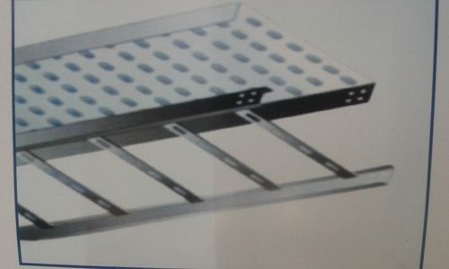 Black Perforated & Ladder Tyre Cable Tray