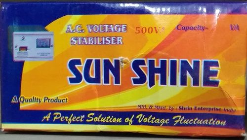 Sun shine A.C. Voltage Stabilizer 500 VA