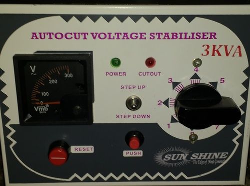 Sun Shine Autocut Voltage Stabilizers 3kva