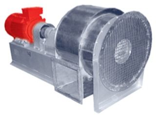 Combustion air blower