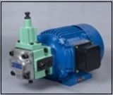 Electric Motor Variable Vane Pump Combination