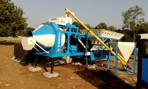 Drum Type Mobile Concrete Batching Plant