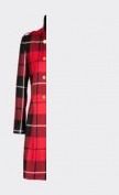 Premium Classic Women Tartan Coat Fabric