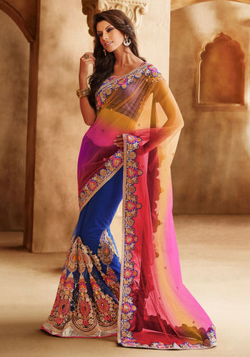 Buy Pretty Maroon Color Wedding Wear Soft Net Fancy Embroidered Lehenga  Choli | Lehenga-Saree