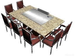 Steel Dining Table Set