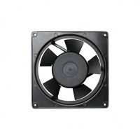 AC Axial Blower Cooling Exhaust Rotary Fan - Aluminum Die Cast, 19x17.9x6.7cm, 150 CFM Air Flow, 55W Power, 2500 RPM Speed, 65dB Noise Level