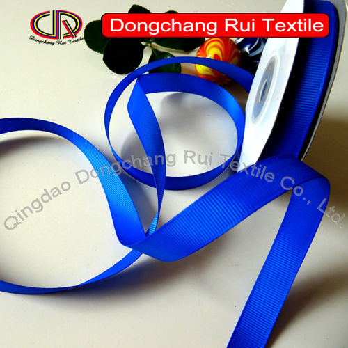 Polyester Plain Grosgrain Ribbon Tape