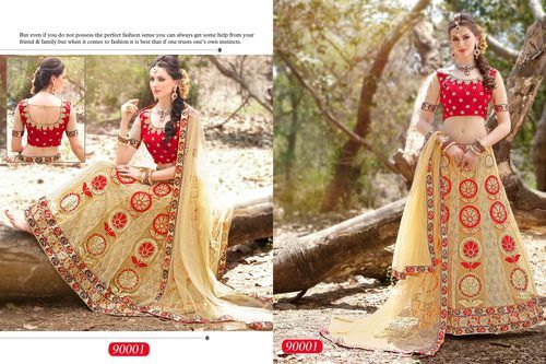 Embroidered Wedding Lehenga Suits