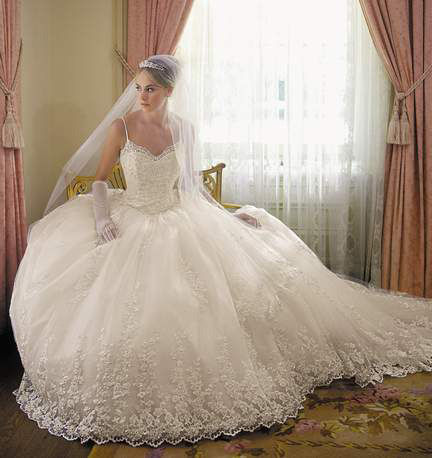Net Christian Wedding Gowns & Bridal Dress, Ball gown at Rs 7500 in Mumbai