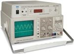 Dual Trace Oscilloscope With Frequency Counter Cream