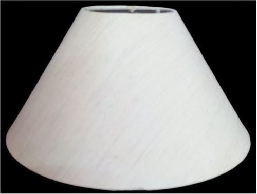 AC Lampshade Tapered Off White