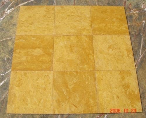 Golden Flower Marble