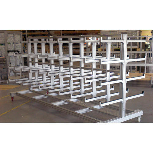 Industrial Pipe Storage Trolley