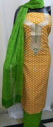 Block Print Gota Patti Salwar Suit