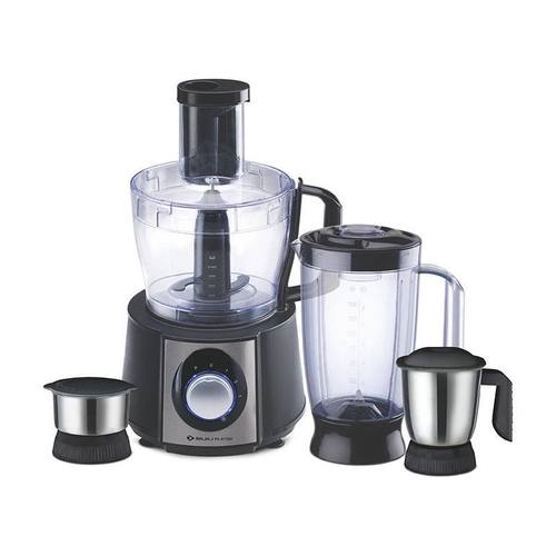 Kitchen Food Processor cum Grinder - 1000 Watts, 3 Speed Control with Incher Facility | 3 Jars, 7 Stainless Steel Blades, Efficient Attachments, 2 Year Warranty