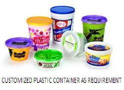 Plastic Gourmet Ice cream Container