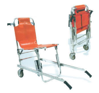 Folding Wheel Chair Cum Stretcher