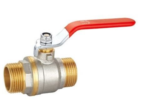 Lever Operation Screw-thread Ends Brass Ball Valve