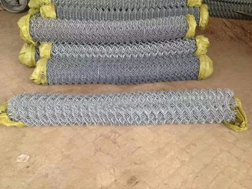 Astm 392 Heavily Galvanized Chain Link Fence With Accessories Zinc Mass 366g