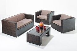 Stylish Cane Sofa Set