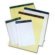 Custom Printed Scribbling Pad Padded/Pinned With Perforation