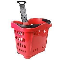 Supermarket Shopping Basket Trolley