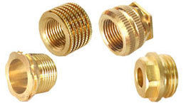 Brass moudling inserts