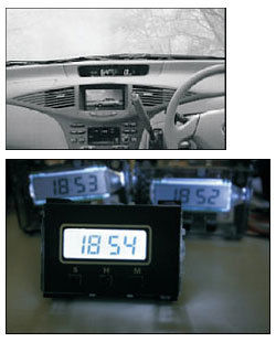 Digital LCD Clocks