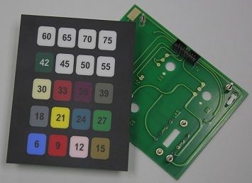 Integrated Assembly with Graphic Overlay and PCBA (MIC0688)