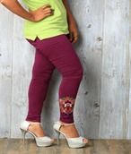 Embroidered Legging