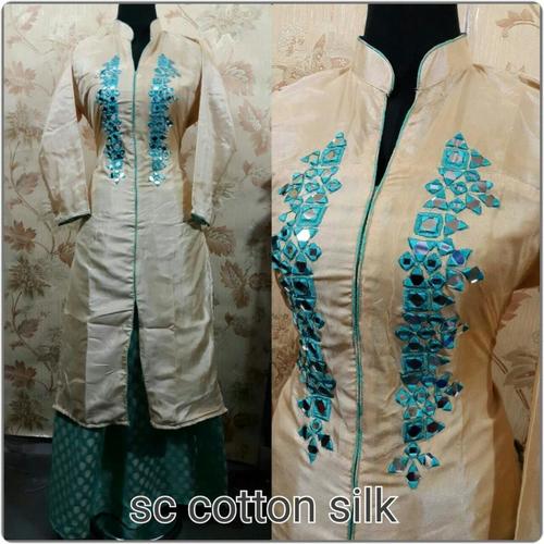 Cotton Silk Salwar Suit