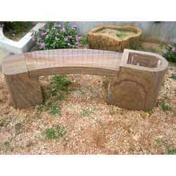 Sledge Hammer Top Range Sandstone Garden Bench