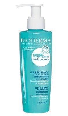 Bioderma Abcderm Huile Douceur मसाज और बाथ ऑयल