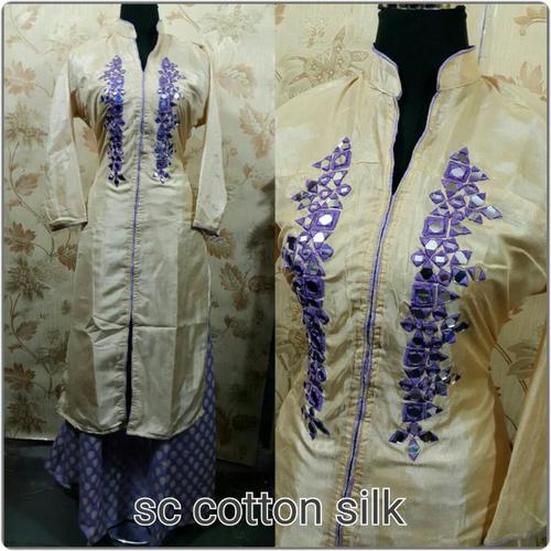 Designer Kurti With Skirt