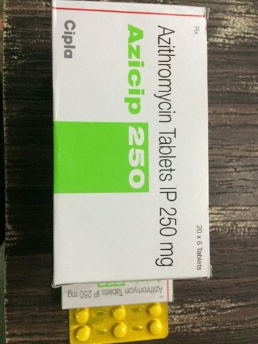 Azicip 250 Azithromycin Tablets 250mg