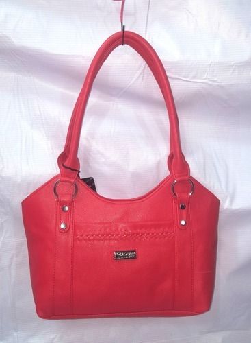 Red Ladies Fashion Hand Bag