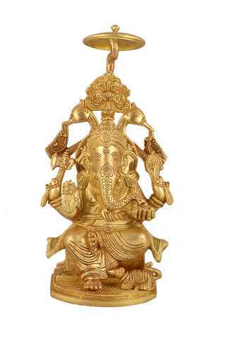 Brass Ganesh Idol