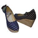 Polka Wedges Ladies Sandal