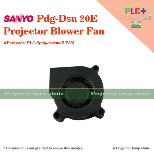 Sanyo PDG-DSU20E प्रोजेक्टर ब्लोअर फैन 