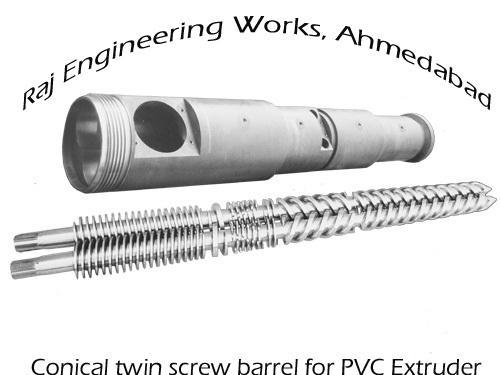 Conical Twin Screw Barrel For Pvc Extruder