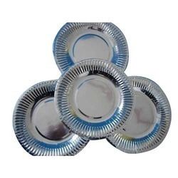 Silver Disposable Plate