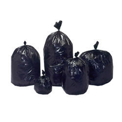 Ball Suspension Joint Black Garbage Bags